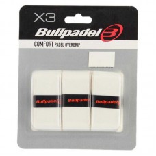 Blister Bullpadel 3 Overgrips GB1603 Comfort White Blister Bullpadel 3 Overgrips GB1603 Comfort White