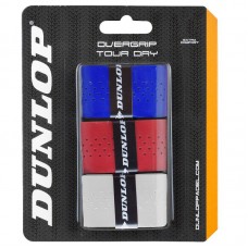 Blister Dunlop 3 Overgrips Tour Dry Colores Blister Dunlop 3 Overgrips Tour Dry Colores