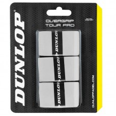 Blister Dunlop 3 Overgrips Tour Pro Blanco Blister Dunlop 3 Overgrips Tour Pro Blanco