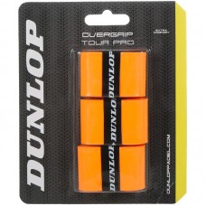 Blister Dunlop 3 Overgrips Tour Pro Naranja Fluor Blister Dunlop 3 Overgrips Tour Pro Naranja Fluor