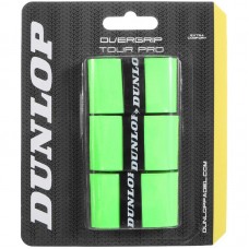 Blister Dunlop 3 Overgrips Tour Pro Verde Fluor Blister Dunlop 3 Overgrips Tour Pro Verde Fluor