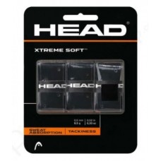 Blister Head  Xtreme Soft Negro 3 Overgrips Blister Head  Xtreme Soft Negro 3 Overgrips