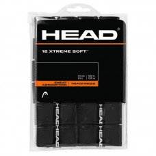 Blister Overgrips Head Xtreme Soft Negro 12 Unidades