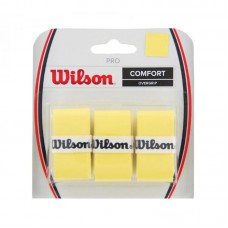 Blister Wilson 3 Overgrips Pro Amarillo Blister Wilson 3 Overgrips Pro Amarillo