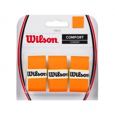 Blister Wilson 3 Overgrips Pro Naranja Blister Wilson 3 Overgrips Pro Naranja