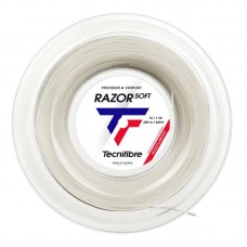 Bobina Cordaje 200m Tecnifibre Razor Soft 1,30mm Blanco