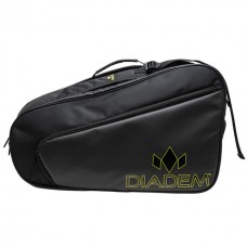 Sac de Raquette Pickleball Diadem Tour V3 Noir Jaune Sac de Raquette Pickleball Diadem Tour V3 Noir Jaune