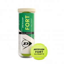 Bote de 3 Pelotas Dunlop Fort All Court Bote de 3 Pelotas Dunlop Fort All Court
