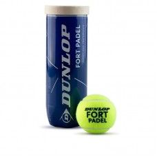 Bote de 3 Pelotas Dunlop Fort Padel Bote de 3 Pelotas Dunlop Fort Padel