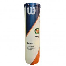 Bote de 4 Pelotas Wilson Roland Garros Clay Court Bote de 4 Pelotas Wilson Roland Garros Clay Court