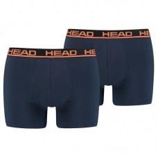 Boxer Head Basic Navy Orange 2 unita Boxer Head Basic Navy Orange 2 unita