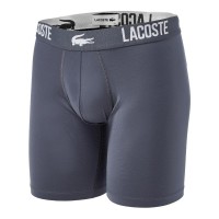 Lacoste Polyamide Boxers White Gray Black 3 Units
