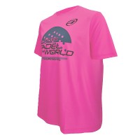 World Minor Bullpadel T-Shirt Pink Fluor Junior