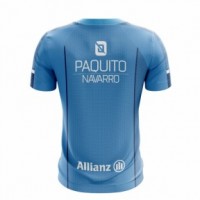 Bullpadel Paquito Navarro Joyce Blue Fluor T-Shirt 2019 II Junior