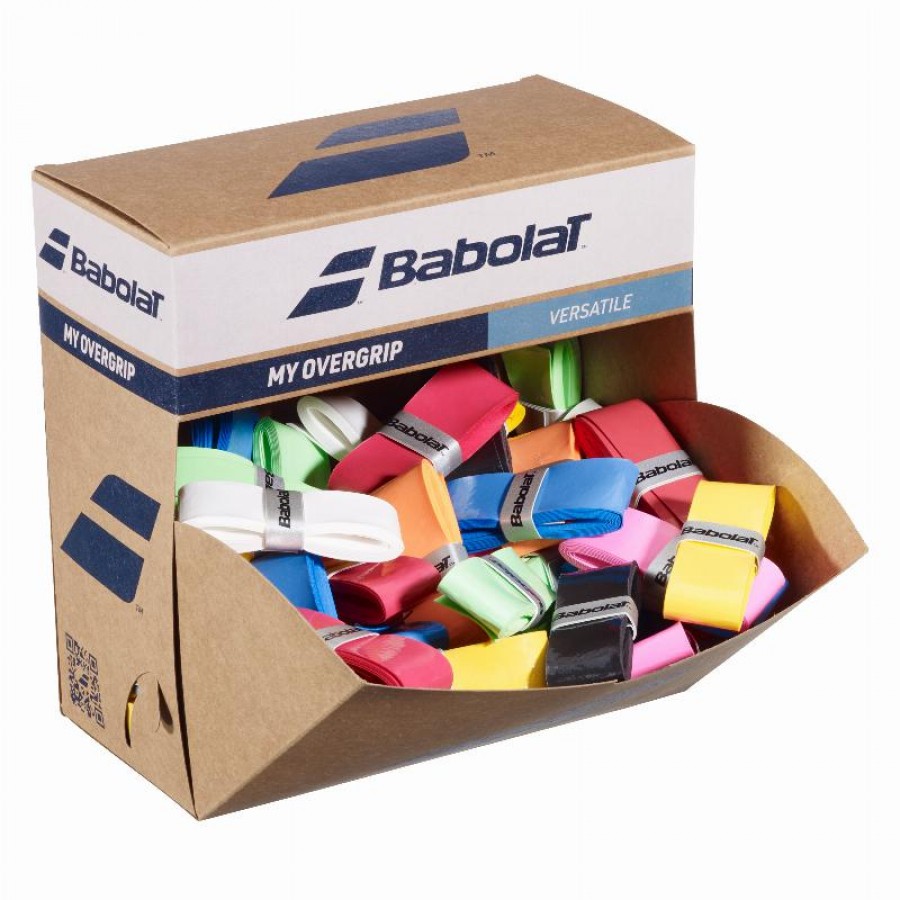 Caja Babolat My Overgrip Multicolor 70 Overgrips