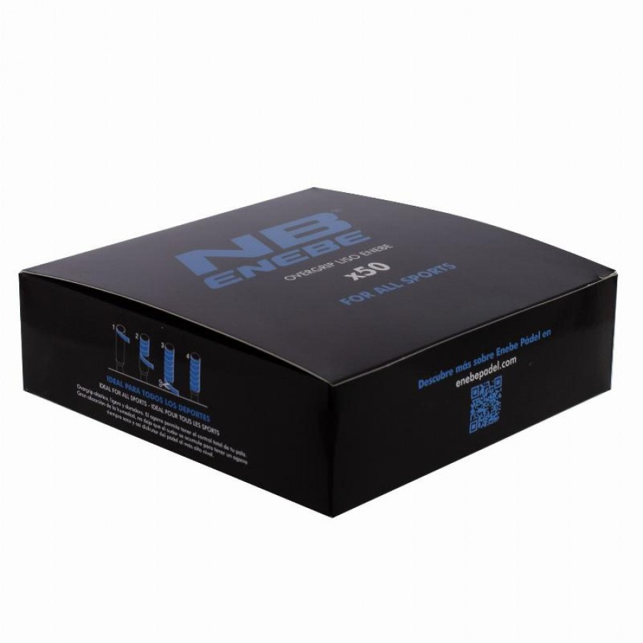 Enebe Smooth Multicolor Overgrips Box 50 Units