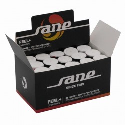 Sane Feel Overgrips Box Perforated White 45 unidades
