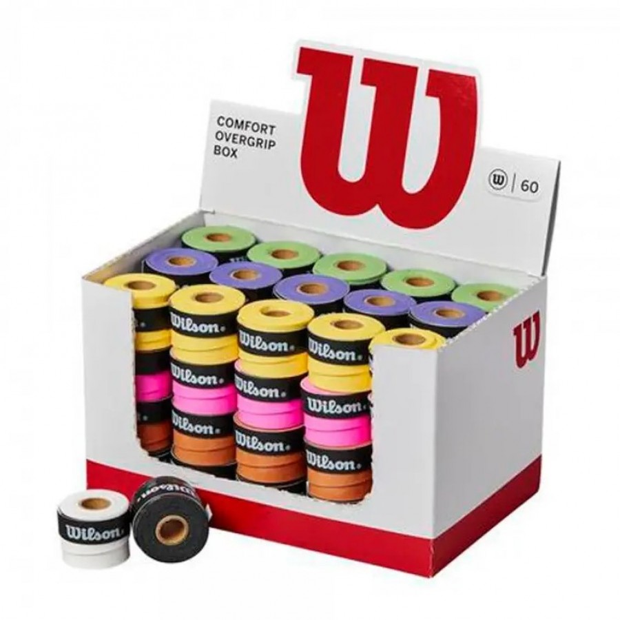 Wilson Comfort Box Couleurs 60 Overgrips