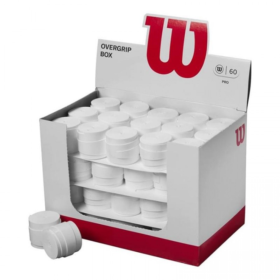 Wilson Pro Box Bianco 60 Overgrips