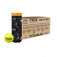 Cajon 72 Pelotas - 24 Lattine da 3 pezzi - Nox Pro Titanium Cajon 72 Pelotas - 24 Lattine da 3 pezzi - Nox Pro Titanium