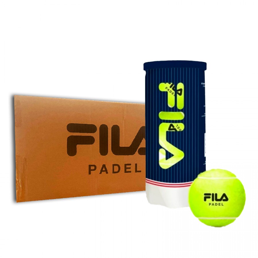 Cajon 72 Pelotas - 24 Barcos de 3 PCes - Fila Padel Premium