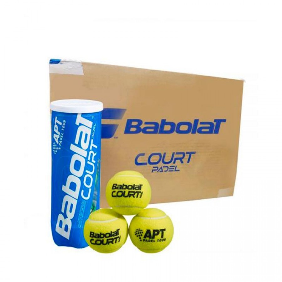 Cajon 72 Pelotas - 24 Bateaux de 3 pcs Babolat Court Padel