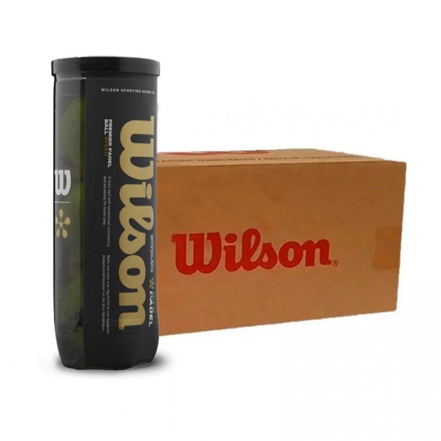 Cajon 72 Pelotas - 24 Pots de 3 unites - Wilson Padel Premier Speed