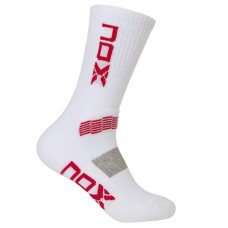 Nox Pro Red White Socks 1 Pair Nox Pro Red White Socks 1 Pair