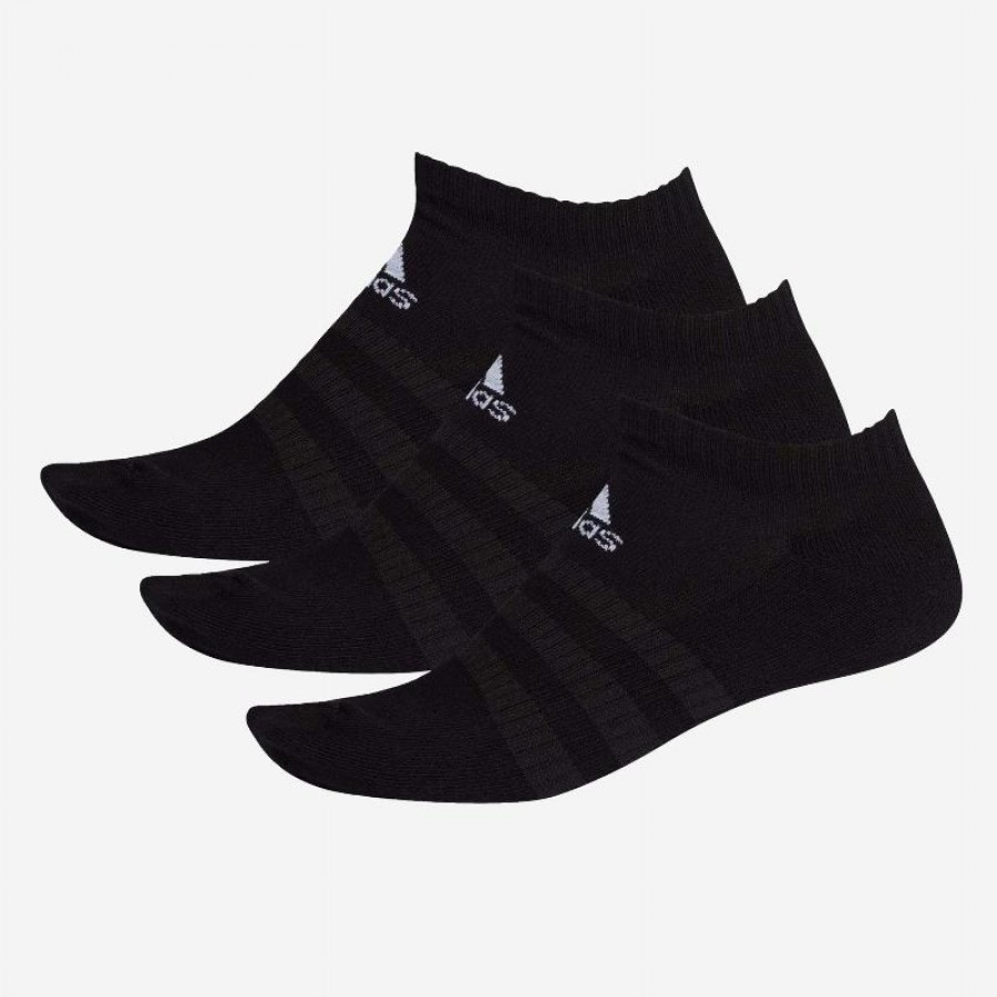 Calcetines Adidas Cush Low Negro 3 Pares