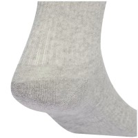 Calcetines Adidas Cushioned Crew Blanco Gris Negro 6 Pares