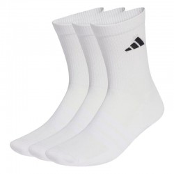 Calcetines Adidas Essentials Crew Blanco 3 Pares