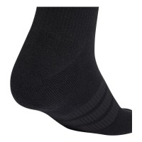 Calcetines Adidas Essentials Crew Gris Blanco Negro 3 Pares