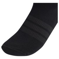 Calcetines Adidas Essentials Crew Gris Blanco Negro 3 Pares