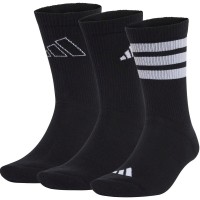 Adidas Logo Black Socks 3 Pairs