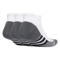 Adidas Calzini Bassi Bianco Nero 3 Paia