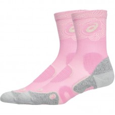 Calcetines Asics Crew Court Tennis Rosa 1 Par