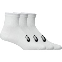 Calcetines Asics Quarter Blanco Brillante 3 Pares