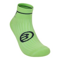 Chaussettes Bullpadel BP264 Noir-Vert en os 3 paires