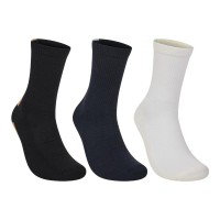 Bullpadel BP265 Black Bone Blue Socks 3 Pairs