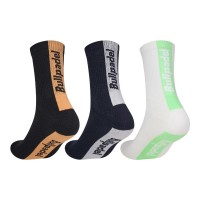 Bullpadel BP265 Black Bone Blue Socks 3 Pairs
