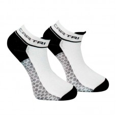 Calcetines Cartri Adler Crew Blanco Negro 1 Par