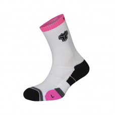 Cartri Axel High White Fuchsia Socks 1 Pair Cartri Axel High White Fuchsia Socks 1 Pair