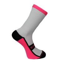 Cartri Slash High White Fucsia Calze 1 paio