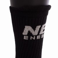 Enebe Future chaussettes mi-mollet, Noir gris 1 paire