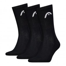 Calcetines Head All Sports Crew Negro 3 Pares