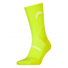 Calcetines Head Performance Tennis Crew Amarillo Fluor 1 Par Calcetines Head Performance Tennis Crew Amarillo Fluor 1 Par