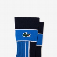 Lacoste Chaussettes Sport Bleu Blanc