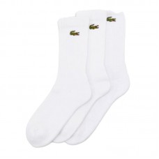 Socks Lacoste Sport High Cut White 3 Pairs