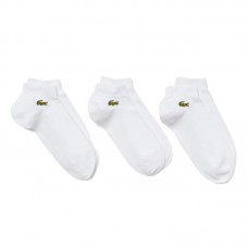 Socks Lacoste Sport Cut Low White 3 Pairs