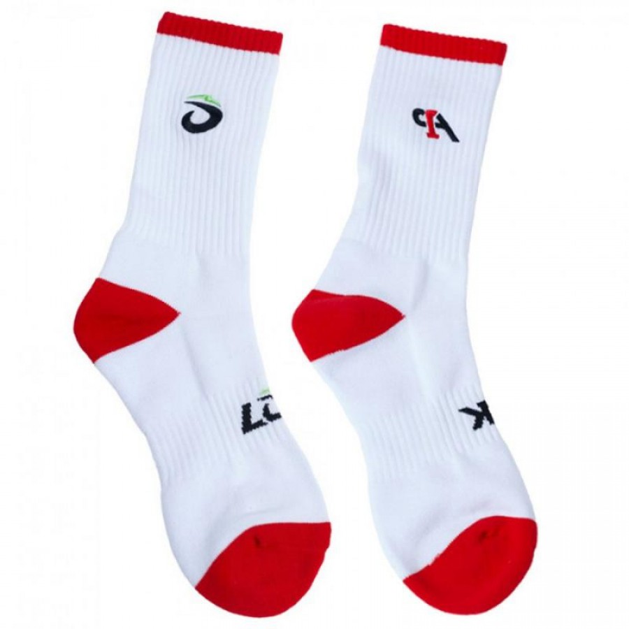 Calcetines Lok A1 Padel Fishlake Blanco
